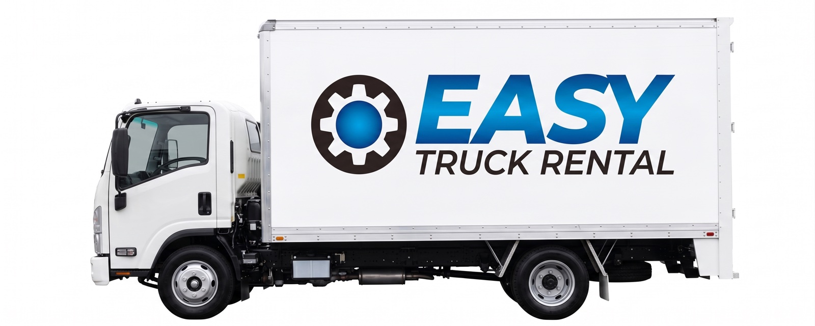 Easy Truck Rental 20m³ Pantech 3T, side view